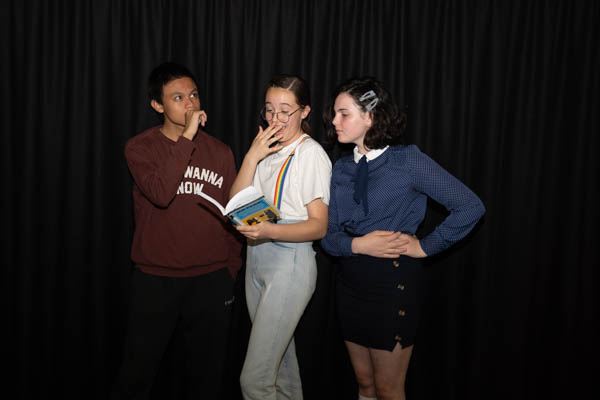 All Saints Catholic College Co-curricular Performing Arts - students on drama class